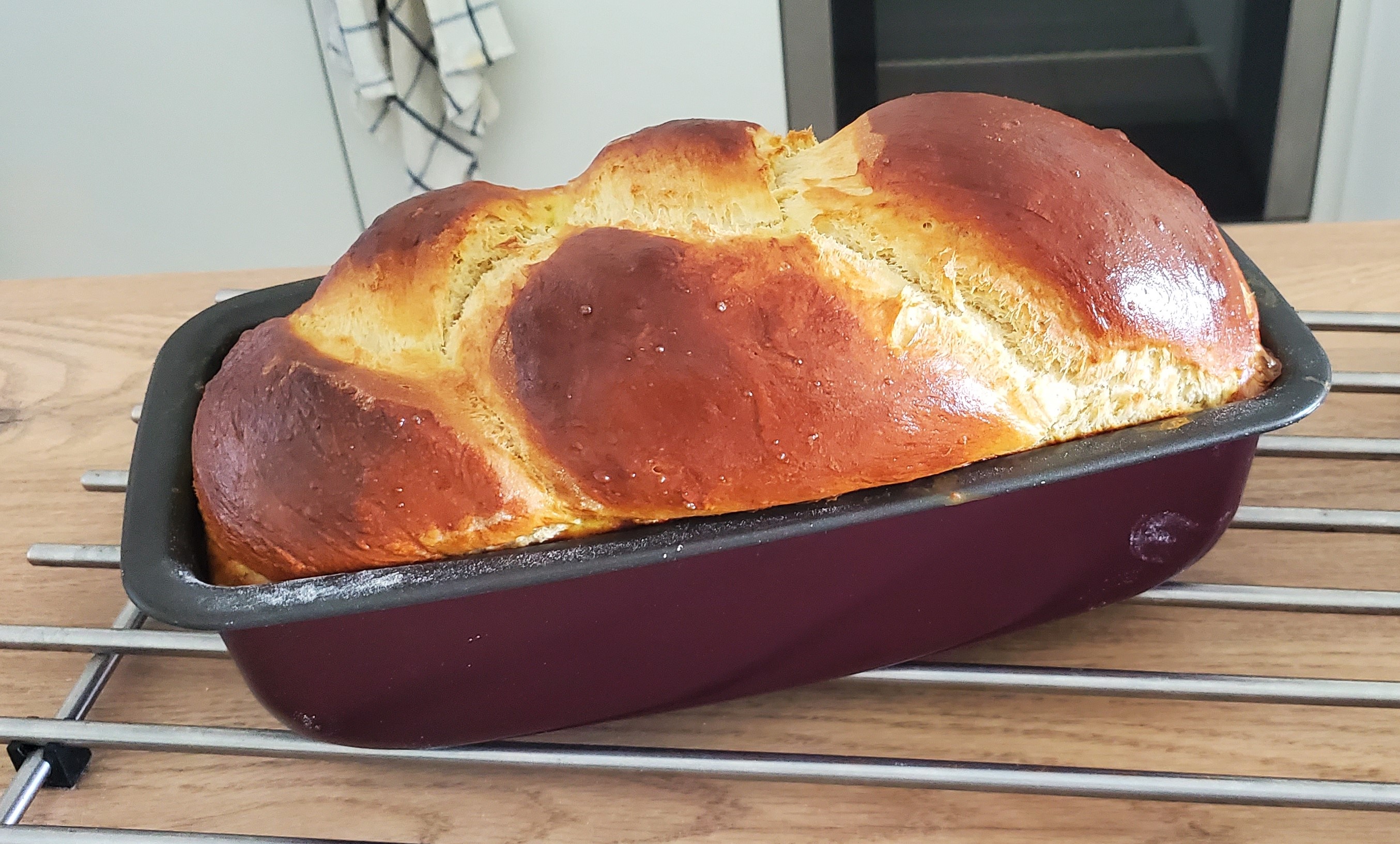 photo de Brioche moelleuse et filante